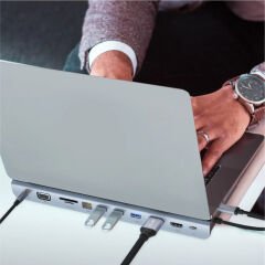 UNITEK USB-C 11in1 UNIVERSAL DOCKING STATION MST DESTEKLİ  (D1022B)