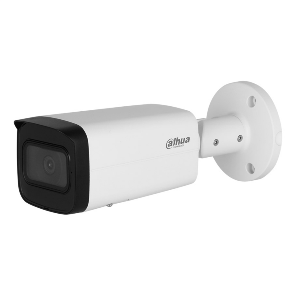 DAHUA IPC-HFW2841T-AS-0360B, 8Mpix, 3,6mm Lens, H265+, 80Mt Gece Görüşü, Dahili Mikrofon, Starlight, IP67,  PoE Bullet IP Kamera