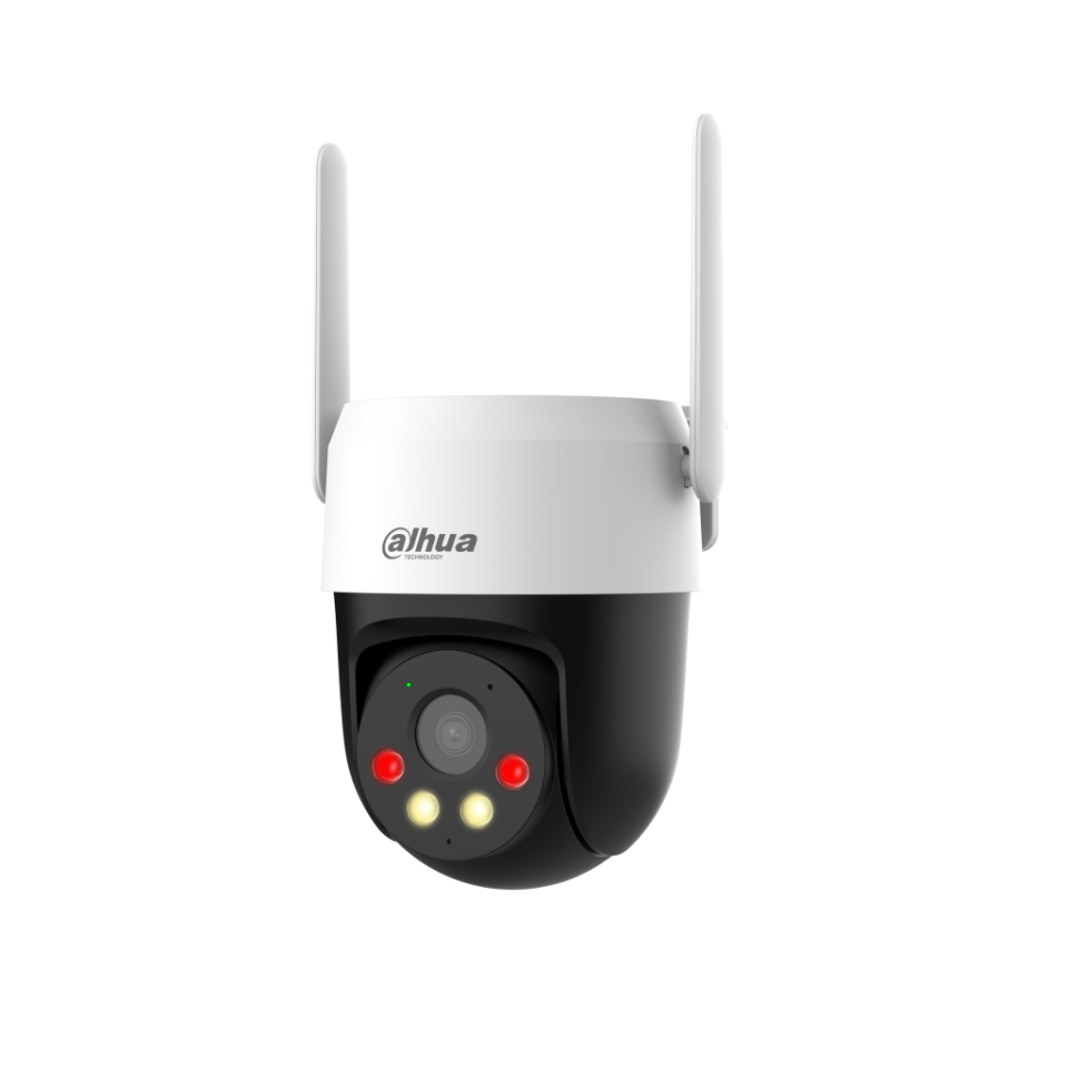 DAHUA P5AE-PV-4G, 5Mpix, 4mm Lens, H265,  Dual Smart Light, IP66, 4G LTE, Dahili Mikrofon, PT Speed Dome IP Kamera