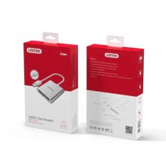 UNITEK USB-C/A TO HAFIZA KART OKUYUCU SD/CF/MICRO SD 5GBPS (Y-9313D)