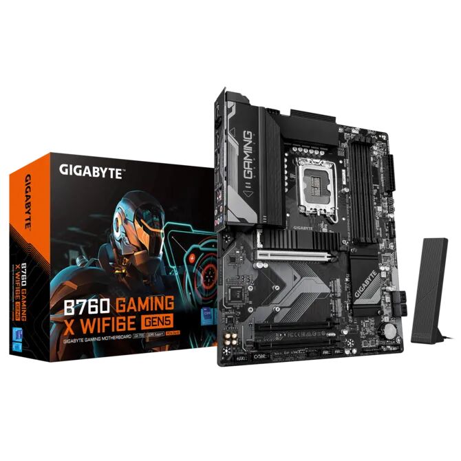 GIGABYTE B760 GAMING X WIFI6E GEN5 B760 SOKET 1700