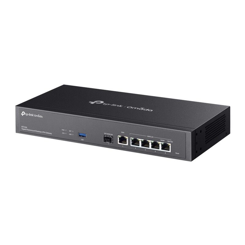 TP-LINK OMADA ER7406 GIGABIT 1XSFP WAN/LAN, 1XRJ45 WAN, 4X WAN/LAN RACKMOUNT VPN ROUTER