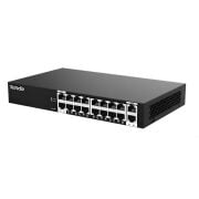 TENDA S218GPC-BH 18 PORT 10/100 16 PORT POE 2 PORT UPLINK 167W YONETILEMEZ DESKTOP SWITCH