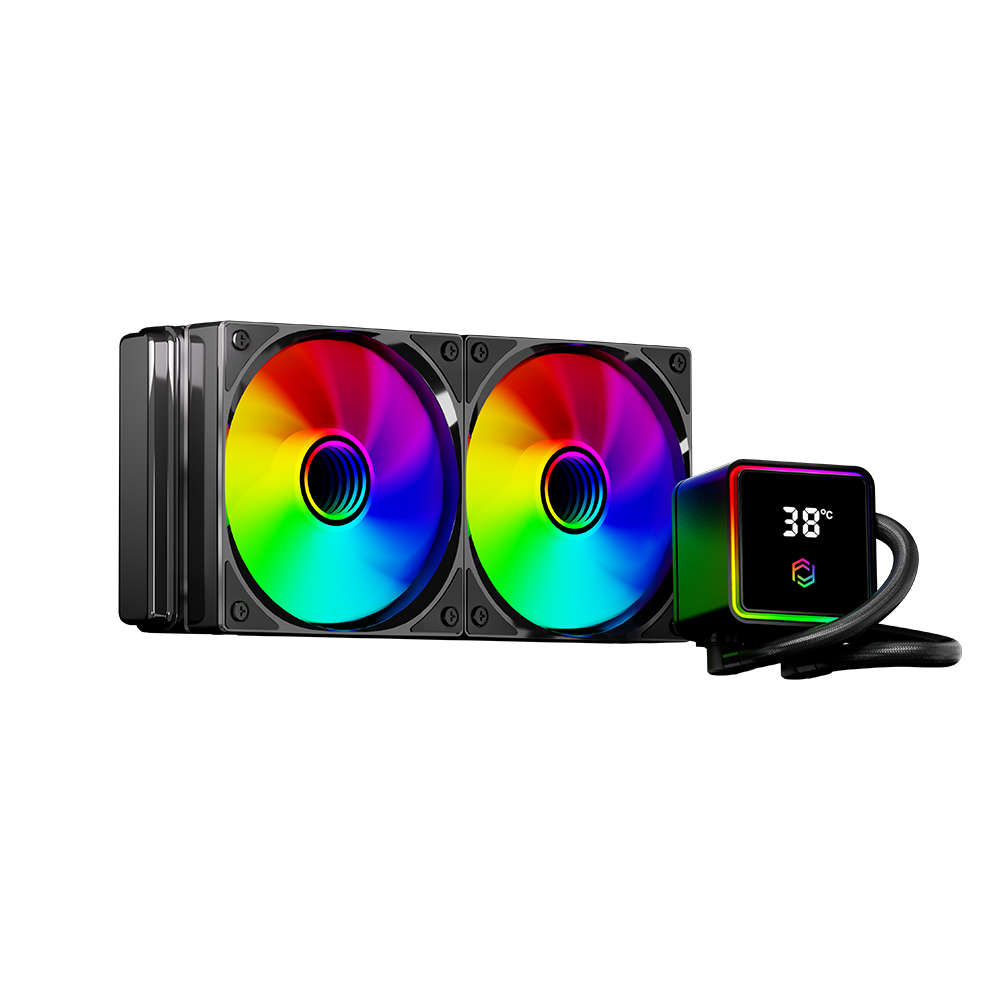 FRISBY FCL-240B LGA1851/LGA1700/AM5/AM4 240 MM ARGB Siyah Sıvı Soğutma Kiti (TDP 275W)