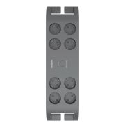 PHILIPS SPN3180A/62, 8 Soket, Akım Korumalı Priz, 900 Joules, 2Mt Kablo, (Gri)