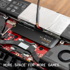 WD Black SN7100, WDS100T4X0E, 1TB, 7250/6900, Gen4, NVMe PCIe M.2 2280,  SSD