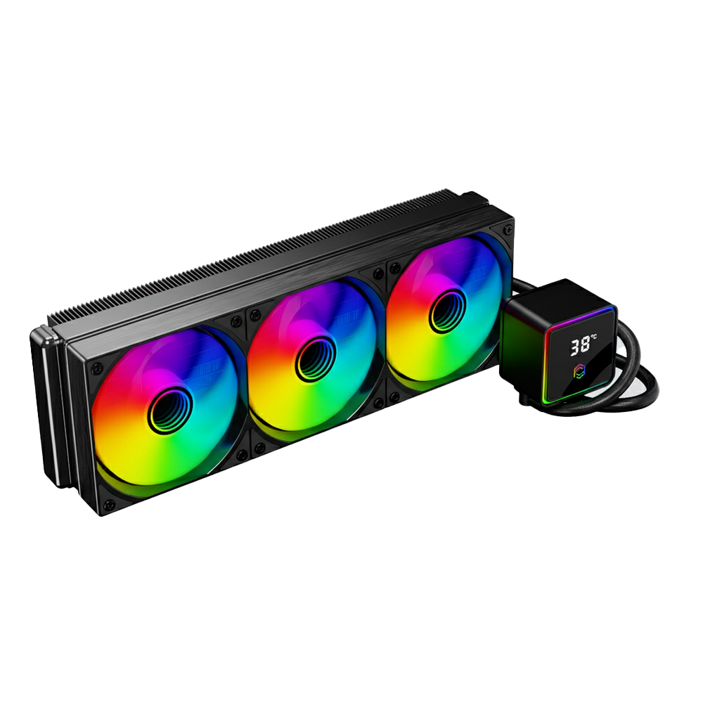 FRISBY FCL-360B LGA1851/LGA1700/AM5/AM4 360 MM ARGB Siyah Sıvı Soğutma Kiti (TDP 300W)