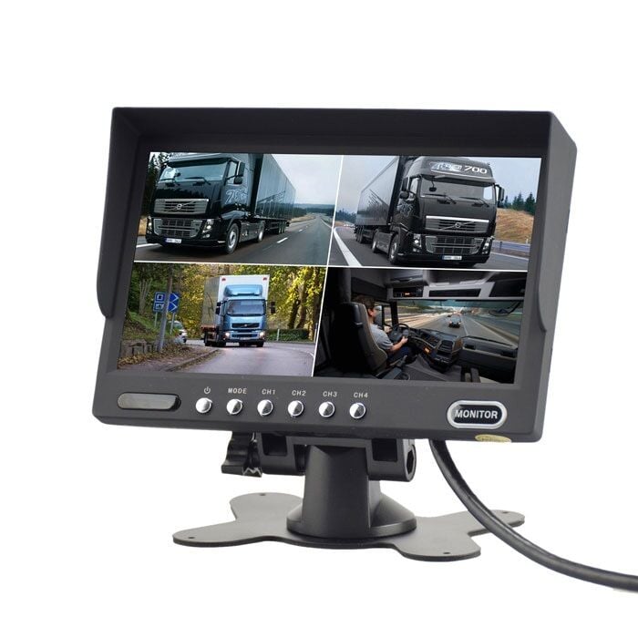 İNOX-9036 QUADLI  7'' CAR MONİTÖR