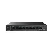 TENDA TEG1110PF-8-120W 10 PORT 10/100/1000 8 PORT POE 1 PORT UPLINK+ 1 SFP 120W YONETILEMEZ DESKTOP SWITCH
