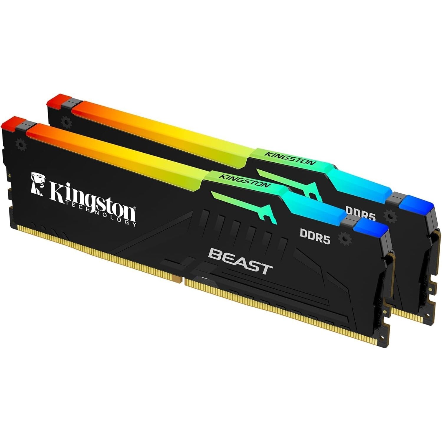 KINGSTON BEAST BLACK EXPO 32GB (2x16GB) 6000MHz DDR5 RGB PC RAM KF560C36BBE2AK2-32TR