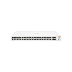 HP Aruba Instant On, JL814A, 1830-48G, 48Port, GigaBit, 4 Port Gigabit SFP, Yönetilebilir, Rack Mount Switch