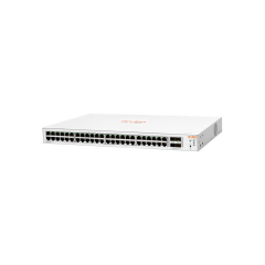 HP Aruba Instant On, JL814A, 1830-48G, 48Port, GigaBit, 4 Port Gigabit SFP, Yönetilebilir, Rack Mount Switch