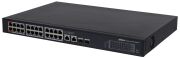 DAHUA PFS3228-24GT-360-V2 24 PORT 10/100/1000 POE (2GE UPLİNK + 2GE SFP COMBO) 360W SWİTCH