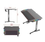 TWISTED MINDS T DESIGN TM-T-1060-RGB OYUNCU MASASI