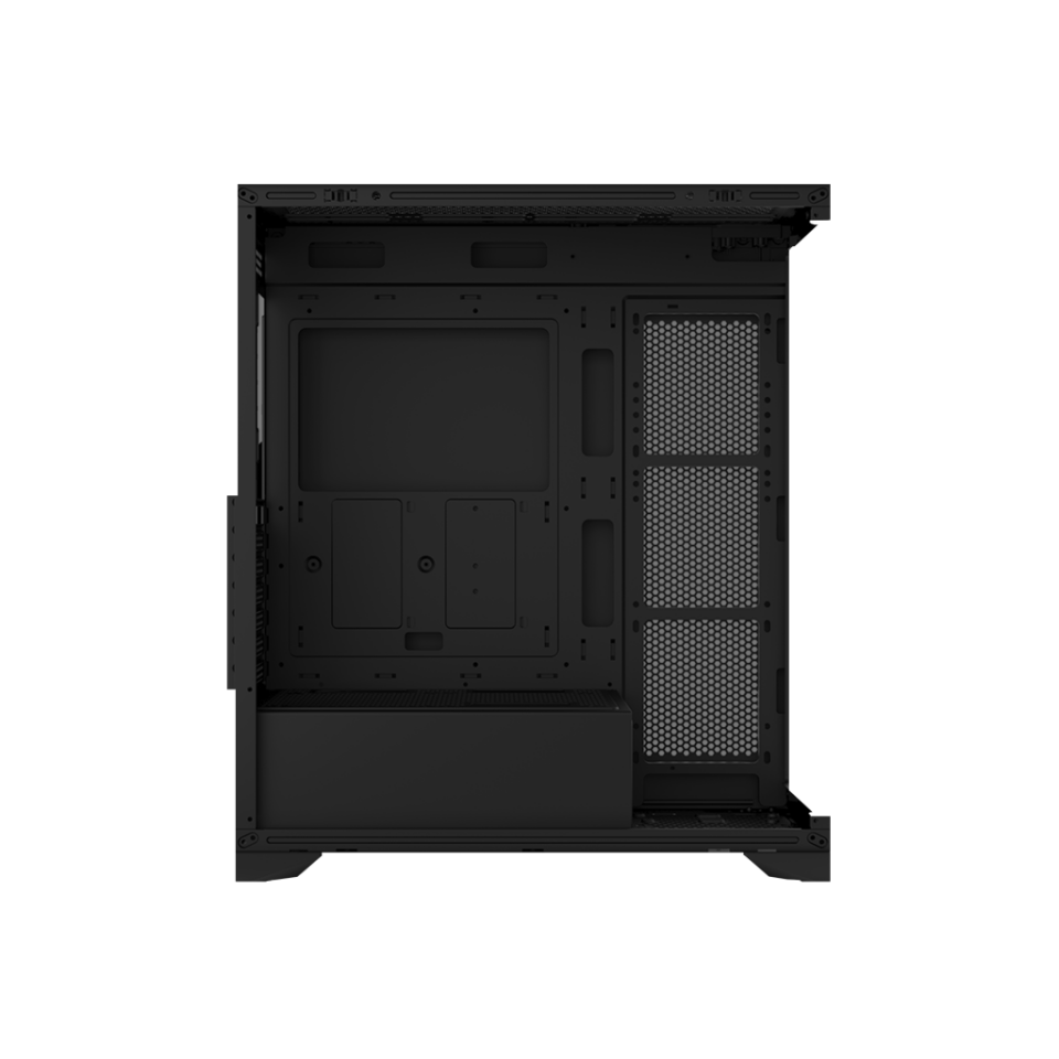 VENTO VG4202FL, 850W, 80 Plus, Siyah, Temperli Cam, RGB, ATX, Akvaryum Tipi, GAMING KASA