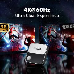 UNITEK WIRELESS 4K&60Hz KABLOSUZ GÖRÜNTÜ AKTARICI (V1162B01)