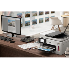 CANON MAXIFY GX6140, Renkli, Mürekkep Mega Tanklı, Yazıcı, Tarayıcı, Wifi, Lan, Duplex, ORİJİNAL MÜREKKEP
