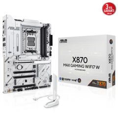 ASUS X870 MAX GAMING WIFI7 W 4xDDR5 HDMI+DP 3xM.2 AM5 ANAKART