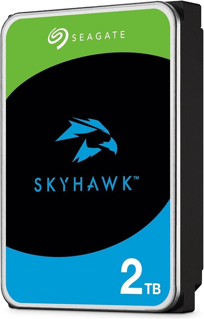 SEAGATE ST2000VX017 SKYHAWK 3.5'' 2TB 256mb SATA (2 Yıl Garanti) 7/24 Harddisk