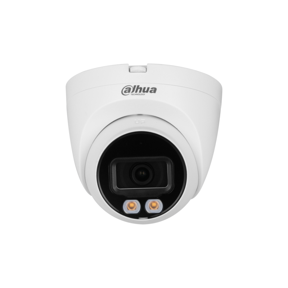 DAHUA  IPC-HDW2449T-S-PRO, 4Mpix, WizColor, 2,8mm Lens,H265+, 30Mt Gece Görüşü, IP67, Dahili Mikrofon, PoE Dome IP Kamera