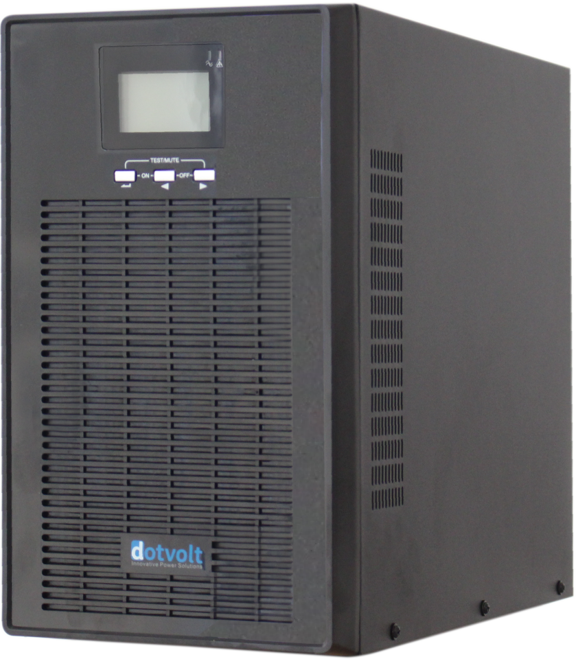 DOTVOLT MN PLUS Online 2 KVA 1/1 Faz (4x12v 9AH Akü ) UPS