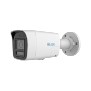 HILOOK IPC-B129HA-LUF, 2Mpix, 2,8mm Lens, H265+, Dual Light, 30Mt Gece Görüşü, Dahili Mikrofon, IP67, PoE, Bullet, IP Kamera