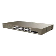 TENDA TEG5328XP-24-410W 24 PORT POE 10/100/1000 24 PORT POE 4 X SFP 410W LAYER 3 YÖNETİLEBİLİR RACK MOUNT SWITCH