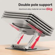 UNITEK 360D METAL 15.6” NOTEBOOK STAND 5in1 D1109B