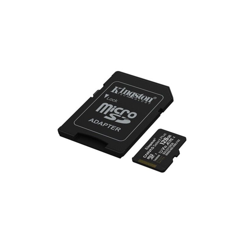 128 GB KINGSTON CANVAS SELECT PLUS MICRO SD CARD CL10 SDCS3/128GB