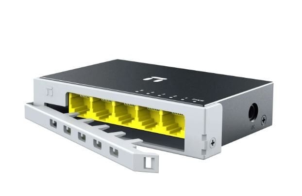 STONET ST105GD 5 PORT GİGABİT ETHERNET SWİTCH - EMNİYET KİLİTLİ METAL KASA