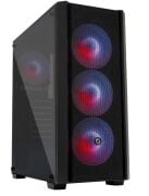 FRISBY FC-9440G 650W 80+ Siyah RGB Fan Mid Tower ATX Kasa