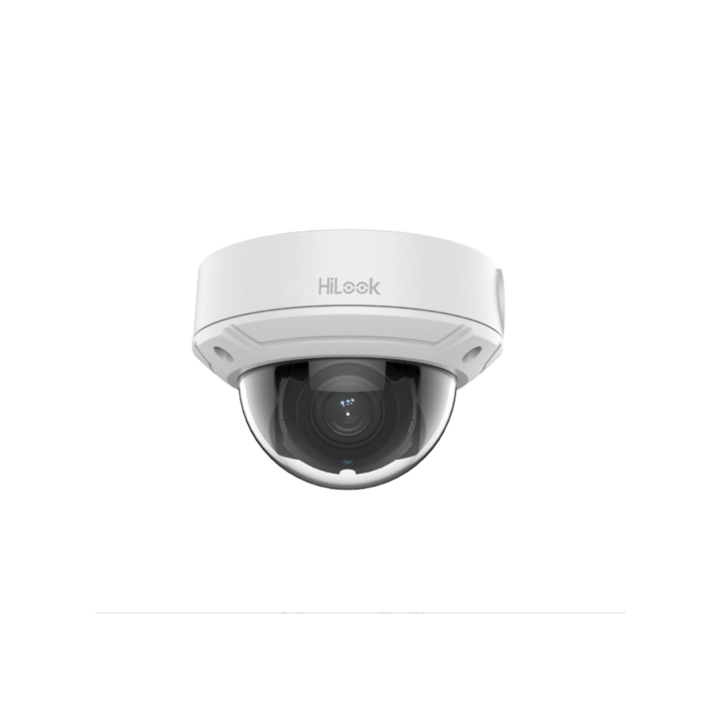 HILOOK IPC-D620H-Z, 2Mpix, 2,8-12mm Motorize Lens, H265+, 30Mt Gece Görüşü, PoE, IP67, IK10, Dome, IP Kamera