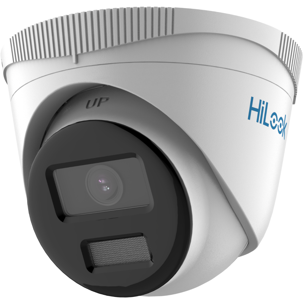 HILOOK IPC-T229H, 2Mpix, 2,8mm Lens, H265+, 30Mt Gece Görüşü, Color Vu Lite, PoE, Dome, IP Kamera