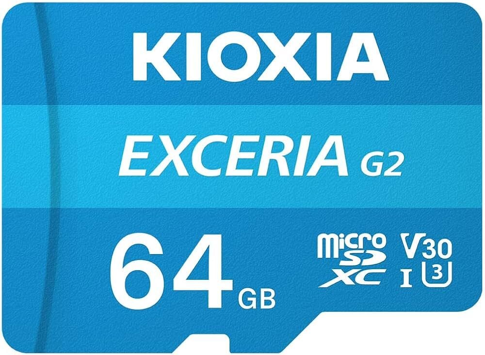 KIOXIA 64GB EXCERIA G2 MICRO SD CARD