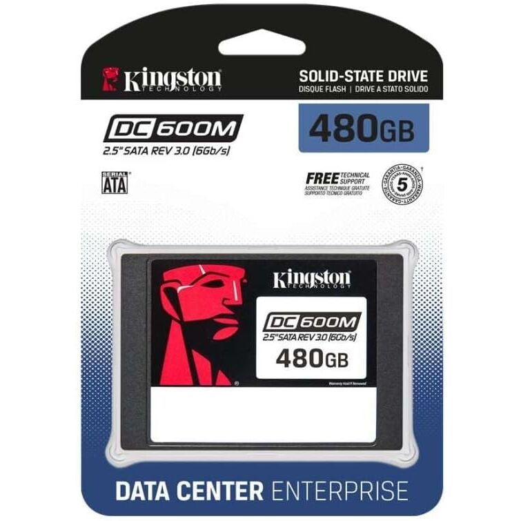 KINGSTON SEDC600M/480 480GB 2.5'' SATA SERVER SSD