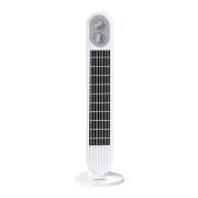 EVEREST FAN14, BEYAZ, 3 Kademeli Hız, Kule Tipi, 50W, Zamanlama Ayarlı, Sağ ve Sol Salınım,  Vantilatör