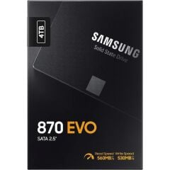 SAMSUNG 870 EVO 4TB 560/530MB/s 2.5'' SATA3 SSD MZ-77E4T0BW