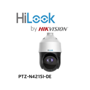 HILOOK PTZ-N4215I-DE, 2Mpix, 5-75mm Motorize Lens, 15X Optik Zoom, 100Mt Gece Görüşü, SD Kart, PoE, Ses Giriş Çıkış, H265+, Speed Dome, PTZ IP Kamera (Ayak Dahil)