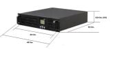 DOTVOLT RT SERİSİ Online 3 KVA 1/1 Faz ( 6X9AH ) UPS