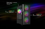 GAMEBOOSTER CRUX E650B 650W 80+ Siyah Mesh Panel Full Tower E-ATX Kasa