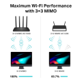 TP-LINK ARCHER C80, AC1900, 4Port, 1900Mbps, Dual Band MU-MIMO WiFi, Masaüstü, Gigabit, Router, Access Point