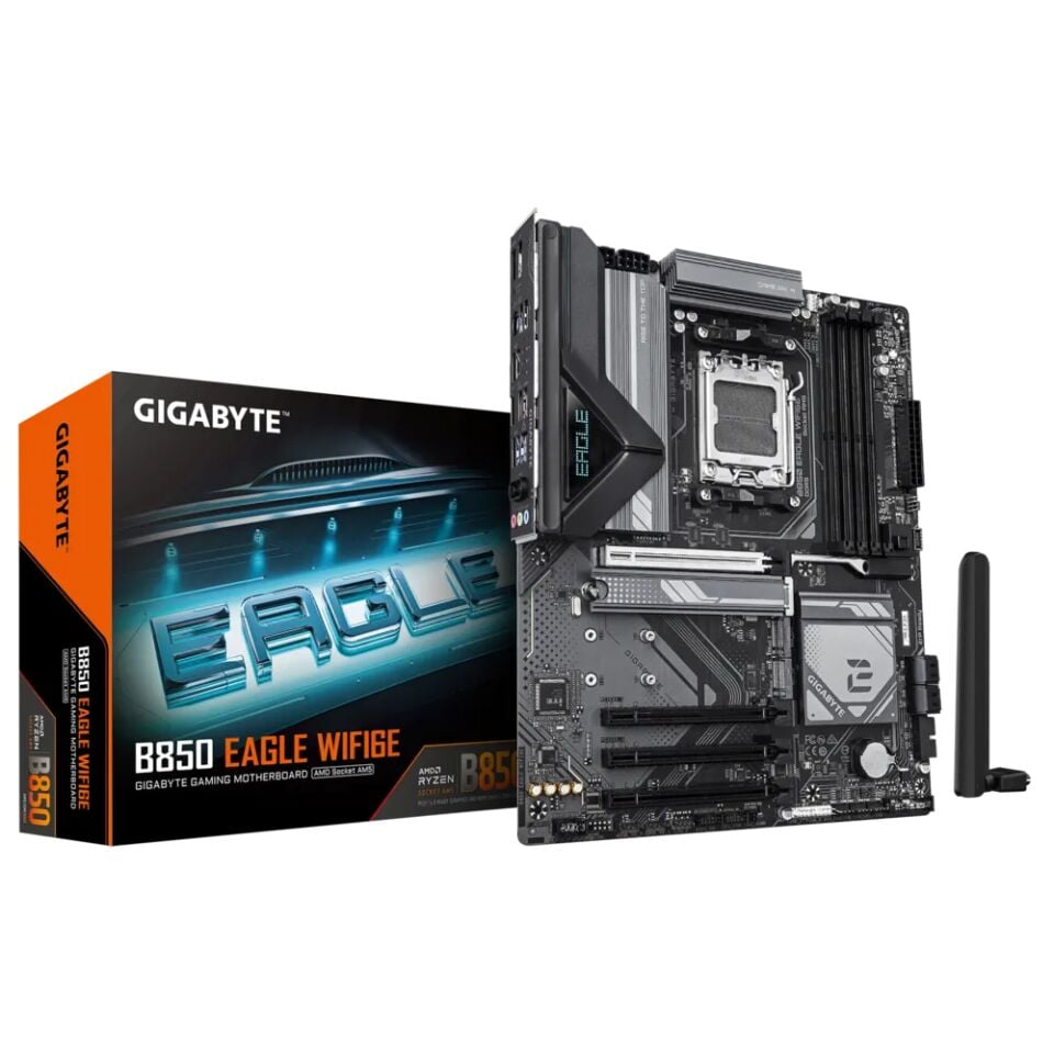 GIGABYTE B850 EAGLE WIFI6E DDR5 7600Mhz HDMI/DP ATX AM5