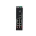 DAHUA PFS3110-8ET-96-V2 8 PORT 10/100 1GE UPLINK 1xSFP 96W POE ENDUSTRIYEL SWITCH