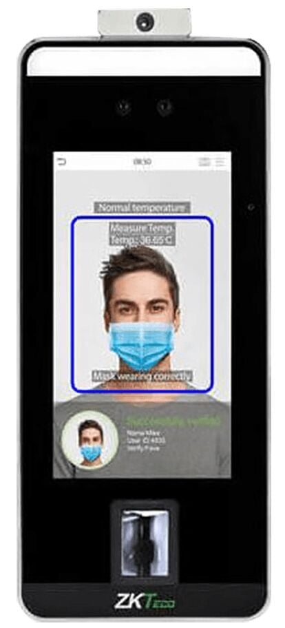 ZKTeco SpeedFaceV5L[TD] Yüz Tanıma Bağımsız Terminal (AC) (Isı Ölçüm)