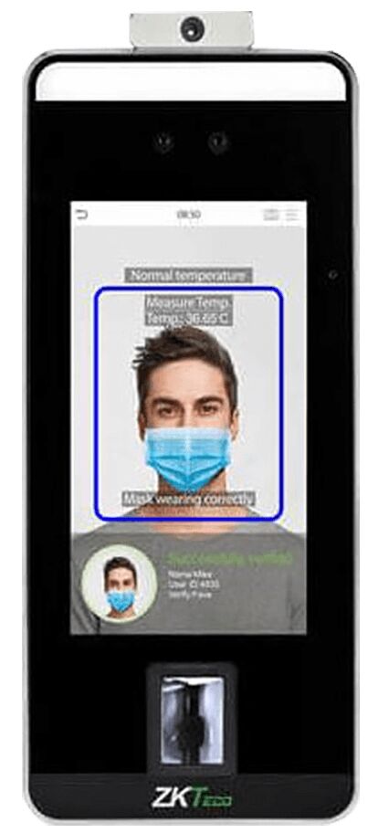 ZKTeco SpeedFaceV5L[TD] Yüz Tanıma Bağımsız Terminal (AC) (Isı Ölçüm)