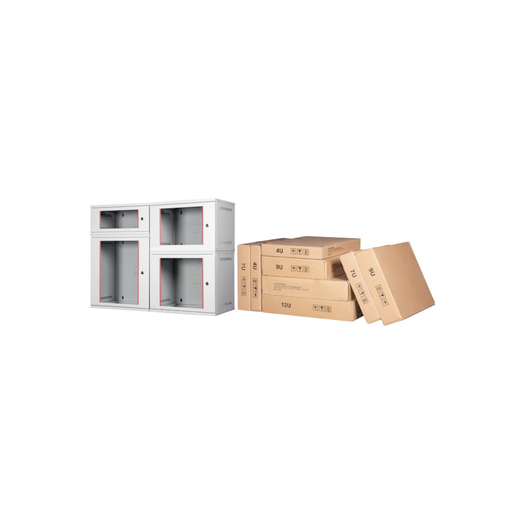 LANDE 9U 540x400 Soho Rack Kabinet (Demonte)