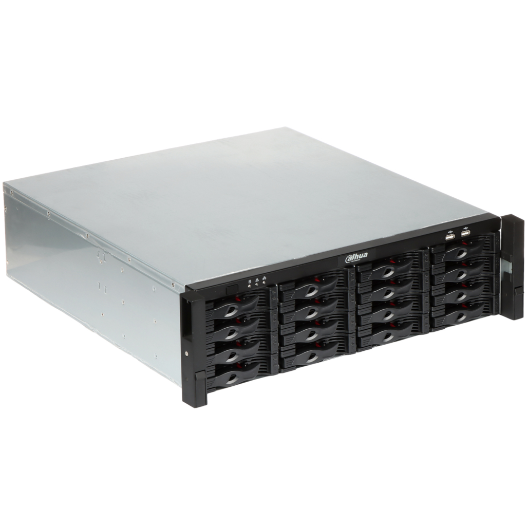 DAHUA  NVR5064-EI, 64Kanal, 32Mpix, H265+, 16 HDD Desteği, 1080P Kayıt, 384Mbps Bant Genişliği, 2 Port GigaBit Lan, NVR