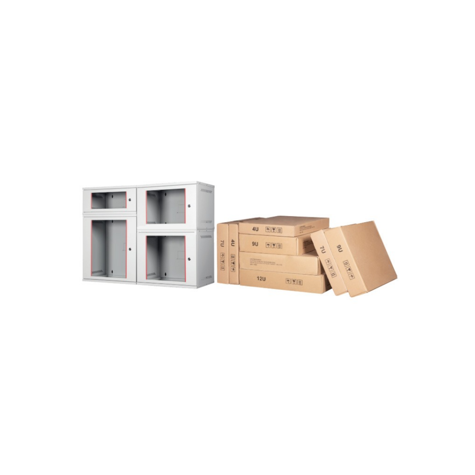 LANDE 4U 540x400 Soho Rack Kabinet (Demonte)