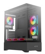 DARK DKCHDIAMONDPRO Diamond PRO Powersız Siyah Tempered Glass Mid Tower ATX Kasa