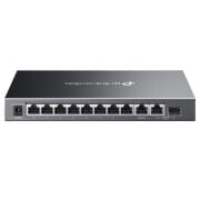 TP-LINK OMADA ES210GMP 10 PORT GIGABIT + 8-PORT POE+ YÖNETİLEBİLİR 123W POE METAL KASA SWITCH